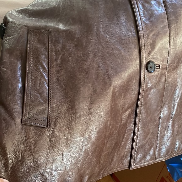 Andrew Marc Men's Leather Jacket - Picture 8 of 14